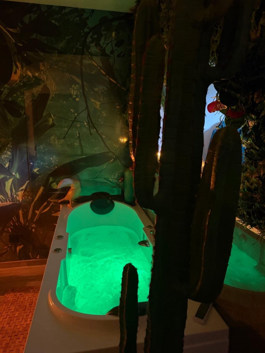 Le Lodge de la Jungle - Love’nSpa - weekend en amoureux, love rooms avec spa ou jacuzzi privatif8 de Le Lodge de la Jungle
