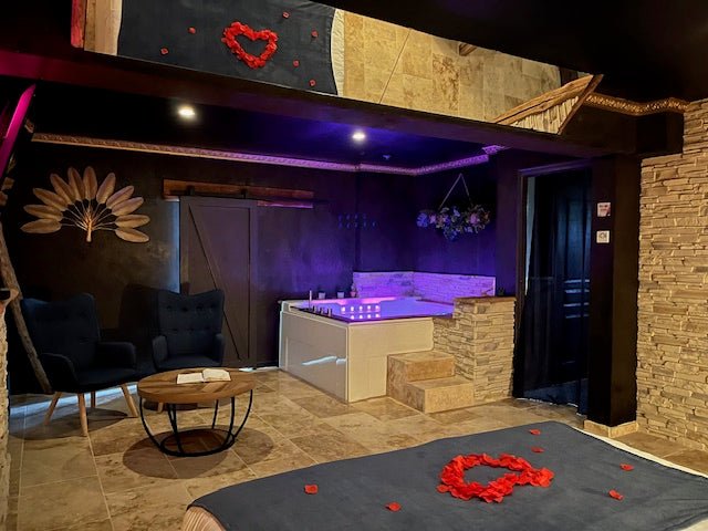 Le Lodge des Charmes - Love’nSpa - weekend en amoureux, love rooms avec spa ou jacuzzi privatif