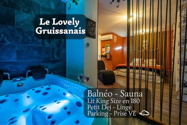 Le lovely Gruissanais - Love’nSpa - weekend en amoureux, love rooms avec spa ou jacuzzi privatif2 de Le lovely Gruissanais
