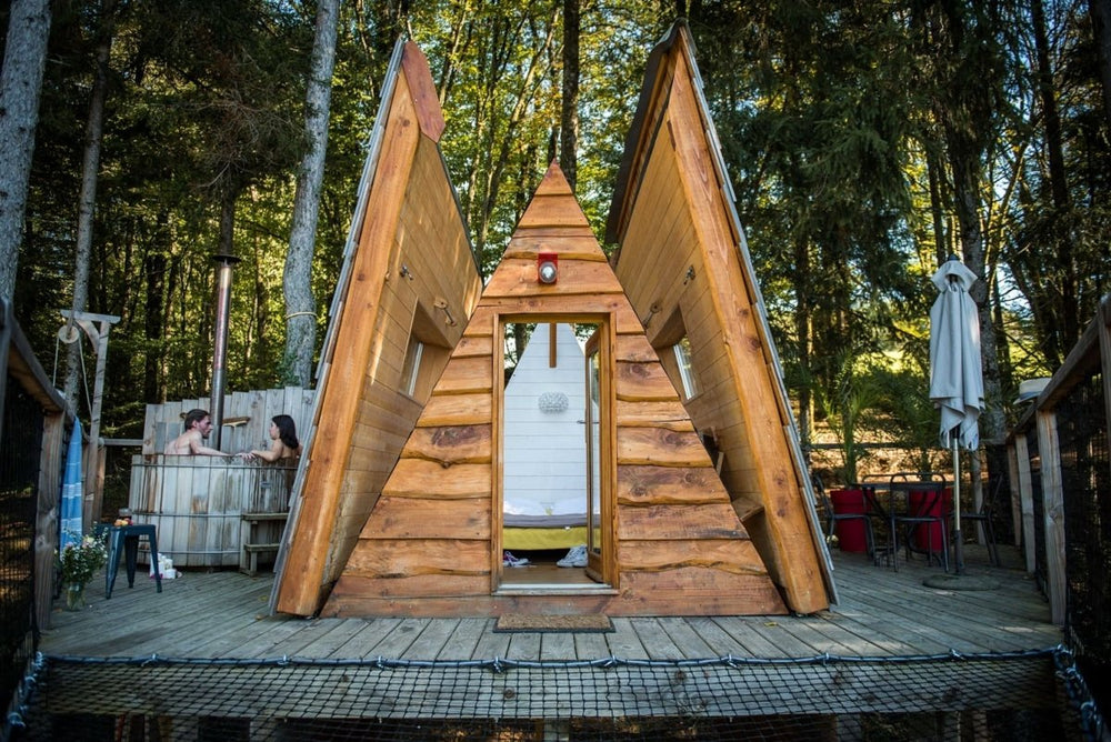 Le Moulin de la Jarousse - Cabane Belle étoile - Love’nSpa - weekend en amoureux, love rooms avec spa ou jacuzzi privatif3 de Le Moulin de la Jarousse - Cabane Belle étoile
