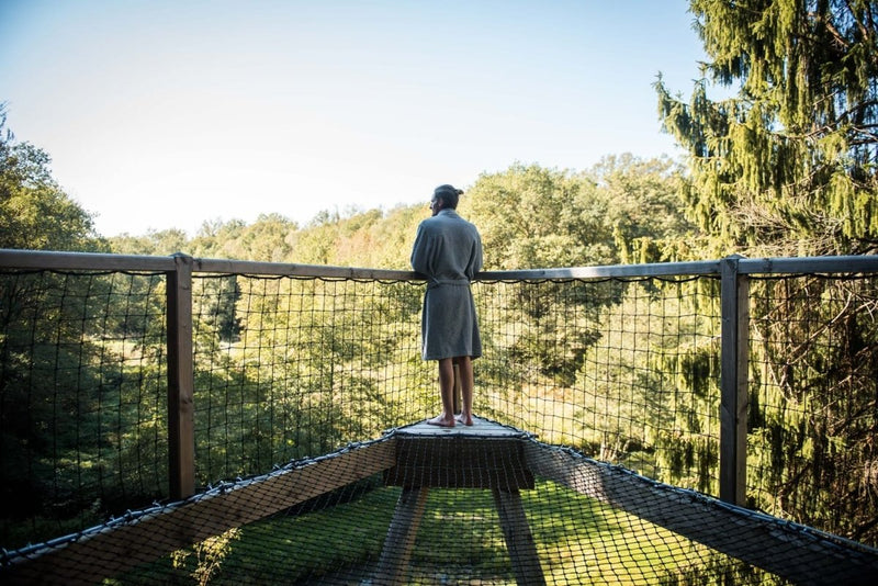 Le Moulin de la Jarousse - Cabane Belle étoile - Love’nSpa - weekend en amoureux, love rooms avec spa ou jacuzzi privatif3 de Le Moulin de la Jarousse - Cabane Belle étoile
