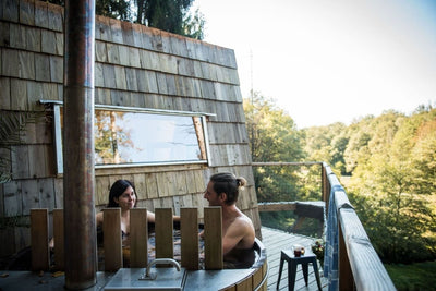 Le Moulin de la Jarousse - Cabane Belle étoile - Love’nSpa - weekend en amoureux, love rooms avec spa ou jacuzzi privatif