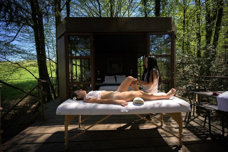 Le Moulin de la Jarousse - Cabane Métal - Love’nSpa - weekend en amoureux, love rooms avec spa ou jacuzzi privatif