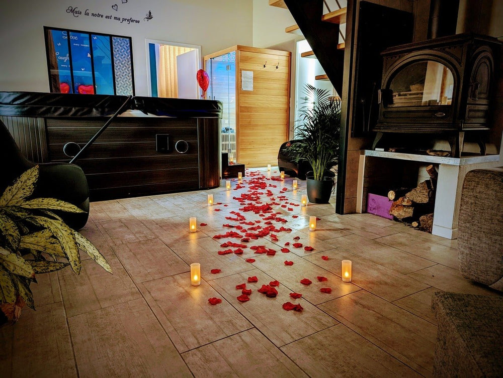 Le Romantik' - Love’nSpa - weekend en amoureux, love rooms avec spa ou jacuzzi privatif3 de Le Romantik'
