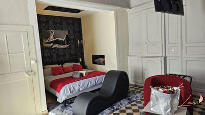 L'écrin - La Suite médiévale - Love’nSpa - weekend en amoureux, love rooms avec spa ou jacuzzi privatif