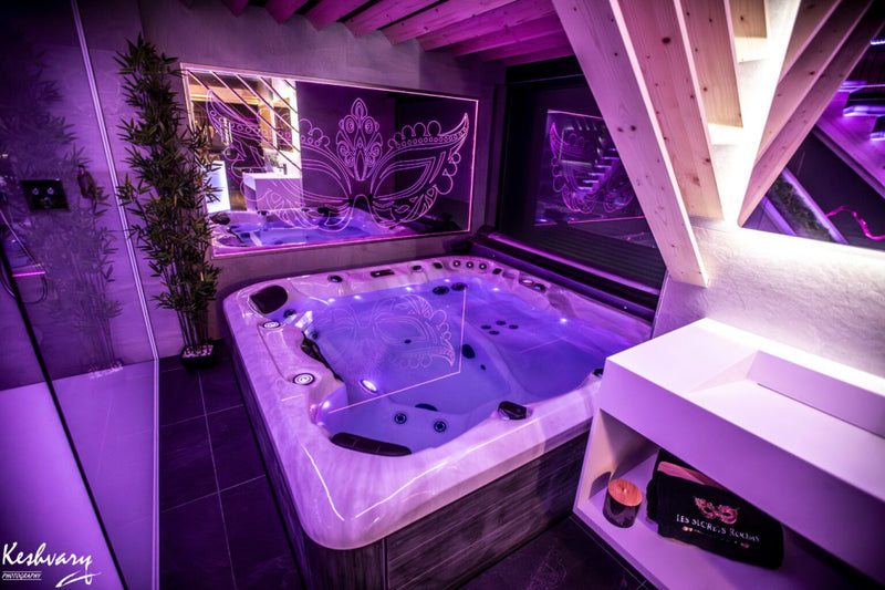 Les secrets du Castel - Le Loft - Love’nSpa - weekend en amoureux, love rooms avec spa ou jacuzzi privatif4 de Les secrets du Castel - Le Loft
