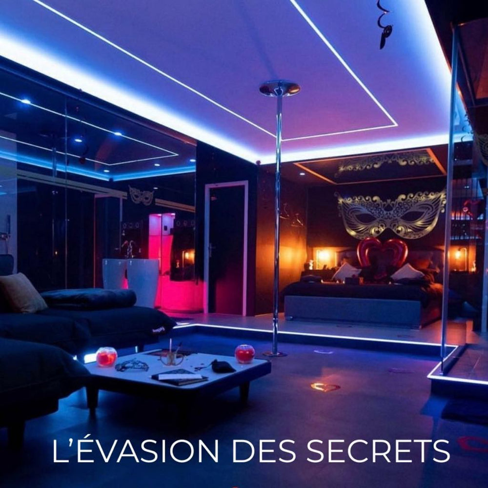 Les secrets rooms L'evasion des secrets - Love’nSpa - weekend en amoureux, love rooms avec spa ou jacuzzi privatif2 de Les secrets rooms L'evasion des secrets
