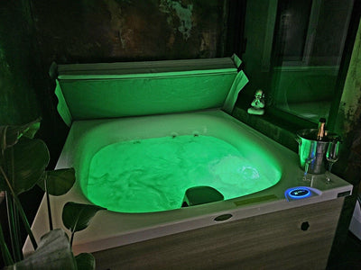 Les Suites du Bouddha Bleu - Ananda Duplex - Love’nSpa - weekend en amoureux, love rooms avec spa ou jacuzzi privatif