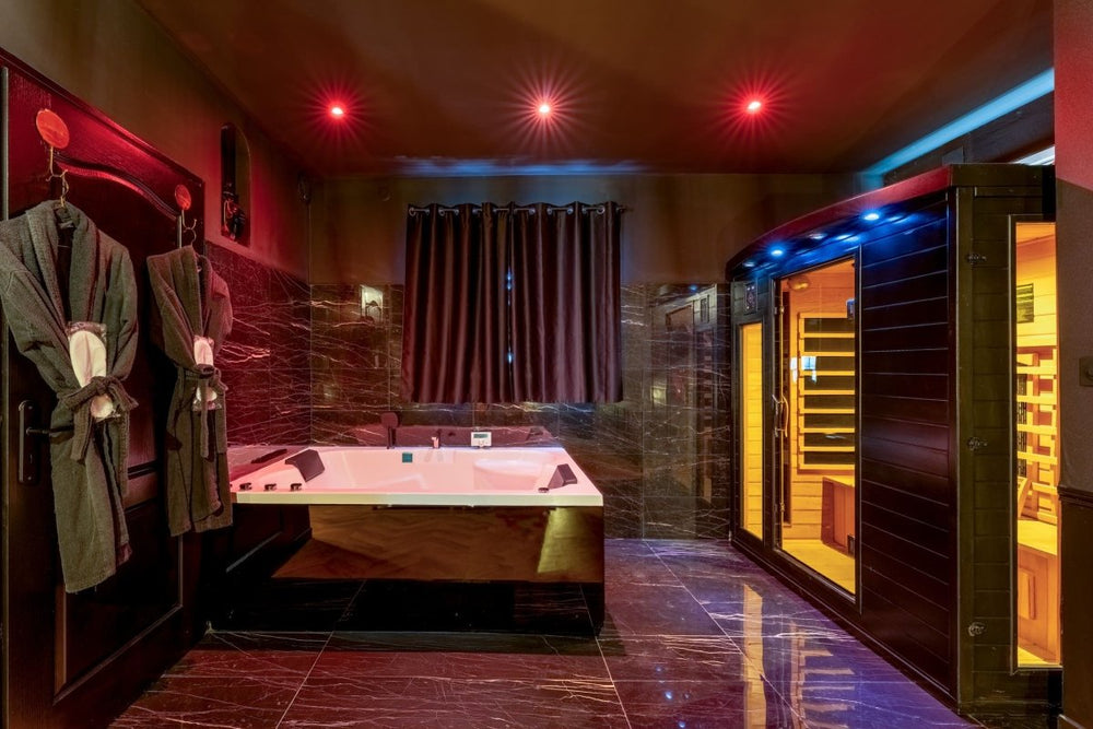 L'Essentiel Gîte de Charme 5 Etoiles - La suite TENTATION - Love’nSpa - weekend en amoureux, love rooms avec spa ou jacuzzi privatif3 de L'Essentiel Gîte de Charme 5 Etoiles - La suite TENTATION
