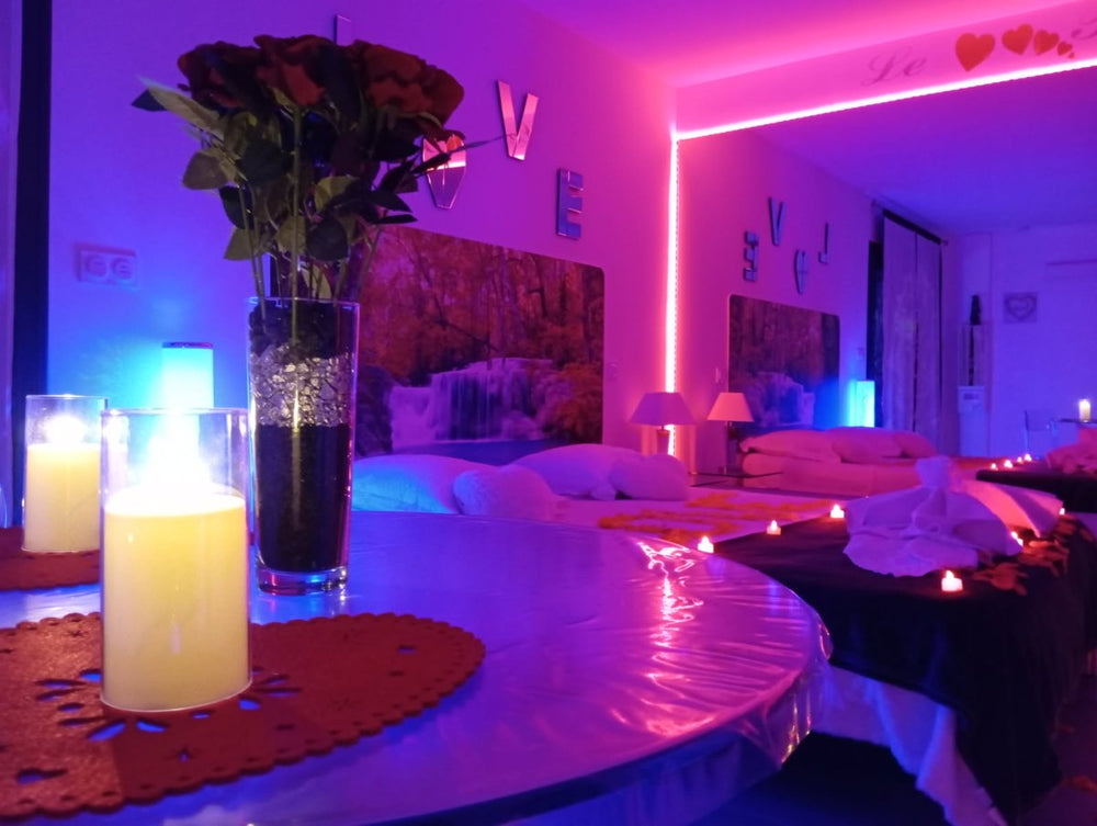 L'Etincelle - Love’nSpa - weekend en amoureux, love rooms avec spa ou jacuzzi privatif3 de L'Etincelle
