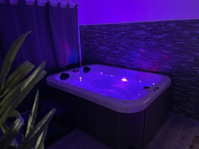L'INSTANT ROMANTIQUE - Suite Santorin - Love’nSpa - weekend en amoureux, love rooms avec spa ou jacuzzi privatif