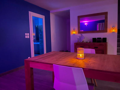 L'INSTANT ROMANTIQUE - Suite Santorin - Love’nSpa - weekend en amoureux, love rooms avec spa ou jacuzzi privatif