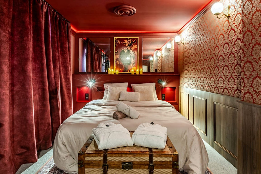 Love Room Alsace - La Courtisane - Love’nSpa - weekend en amoureux, love rooms avec spa ou jacuzzi privatif7 de Love Room Alsace - La Courtisane
