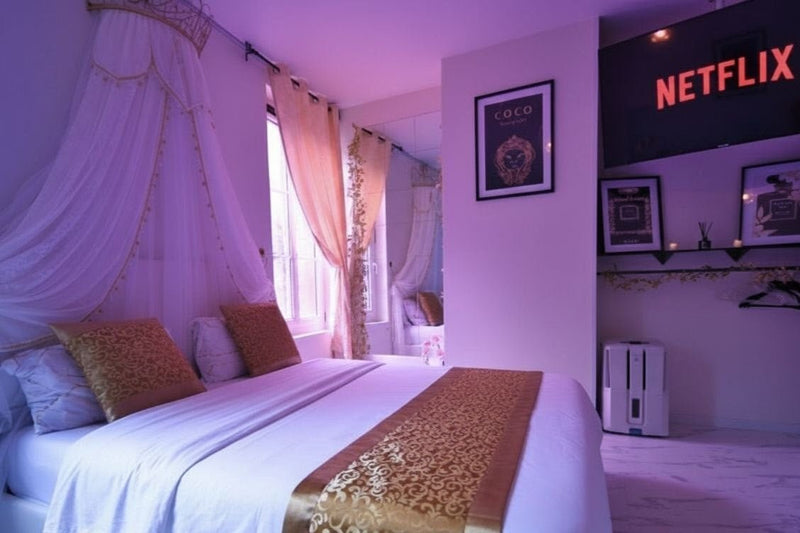 Love Room Fécamp - Appartement 3 - Love’nSpa - weekend en amoureux, love rooms avec spa ou jacuzzi privatif3 de Love Room Fécamp - Appartement 3
