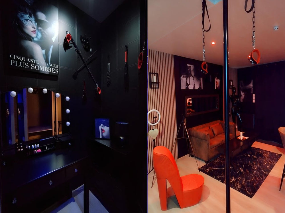 Love - Room, Gîte 4 étoiles, 50 Nuances Romantiques - Love’nSpa - weekend en amoureux, love rooms avec spa ou jacuzzi privatif9 de Love-Room, Gîte 4 étoiles, 50 Nuances Romantiques
