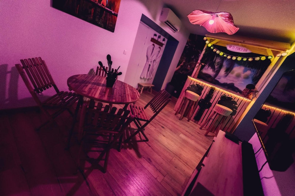 Love room Les Gîtes de Justine - Love’nSpa - weekend en amoureux, love rooms avec spa ou jacuzzi privatif5 de Love room Les Gîtes de Justine
