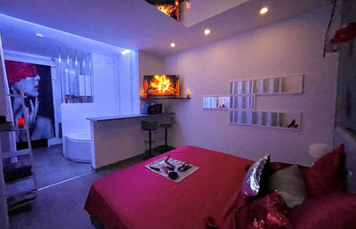 Maison de Monplaisir - Love Room Lyon - Love’nSpa - weekend en amoureux, love rooms avec spa ou jacuzzi privatif