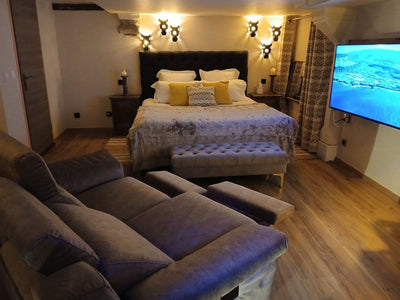 Manoir du Grand Chêne - Suite Celtique - Love’nSpa - weekend en amoureux, love rooms avec spa ou jacuzzi privatif