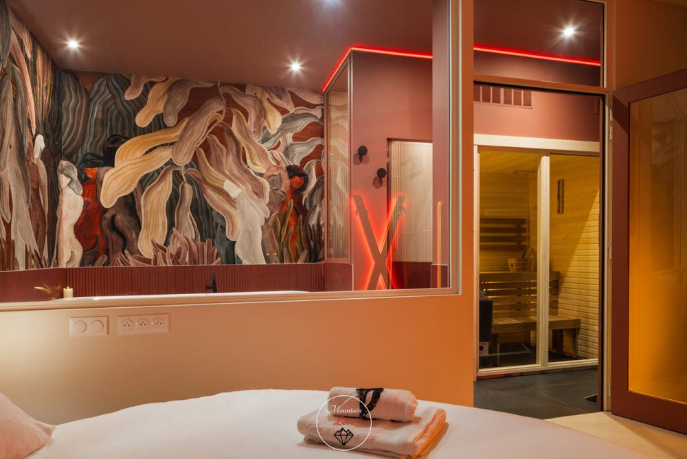 Mountain Love "love room" - Love’nSpa - weekend en amoureux, love rooms avec spa ou jacuzzi privatif2 de Mountain Love
