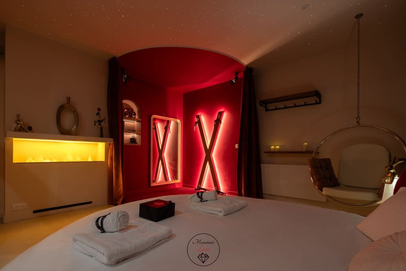 Mountain Love "love room" - Love’nSpa - weekend en amoureux, love rooms avec spa ou jacuzzi privatif
