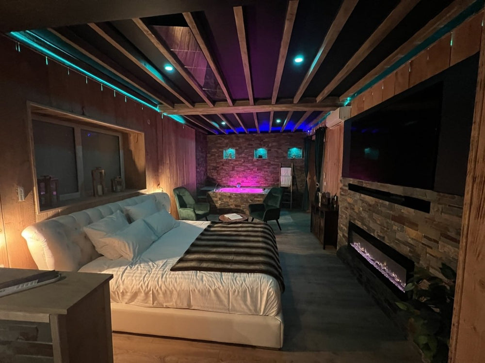 Nature & Love - La maison Nature - Love’nSpa - weekend en amoureux, love rooms avec spa ou jacuzzi privatif6 de Nature & Love - La maison Nature
