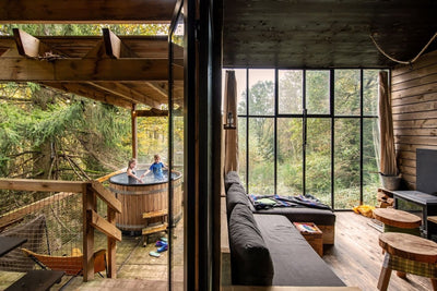 Nutchel Cosy Cabins - Love’nSpa - weekend en amoureux, love rooms avec spa ou jacuzzi privatif