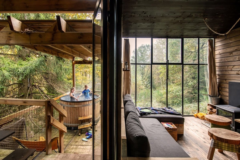 Nutchel Cosy Cabins - Love’nSpa - weekend en amoureux, love rooms avec spa ou jacuzzi privatif