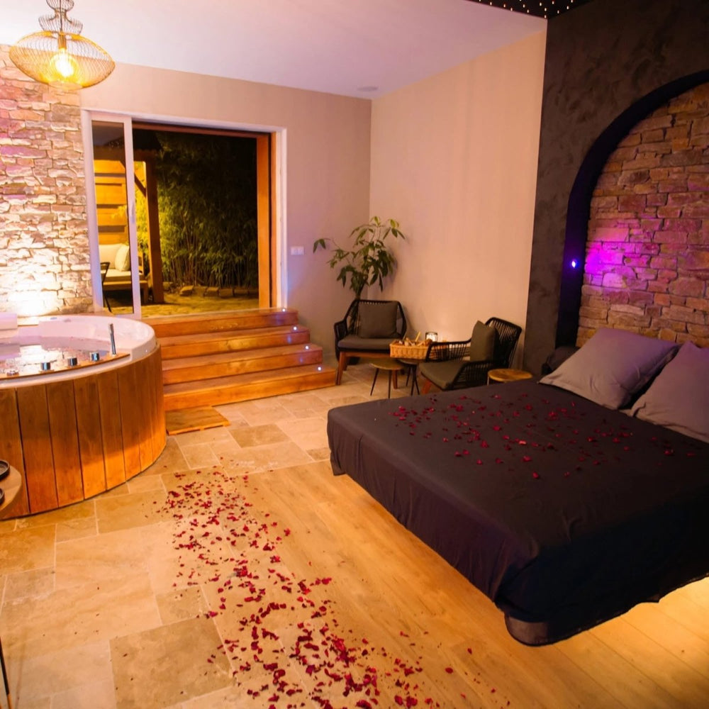 Ô plaisir des sens - Love’nSpa - weekend en amoureux, love rooms avec spa ou jacuzzi privatif1 de Ô plaisir des sens
