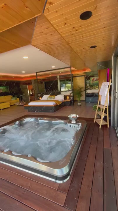 Location chambre avec Spa Jacuzzi privatif pour week end en amoureux Montpellier Love’nSpa