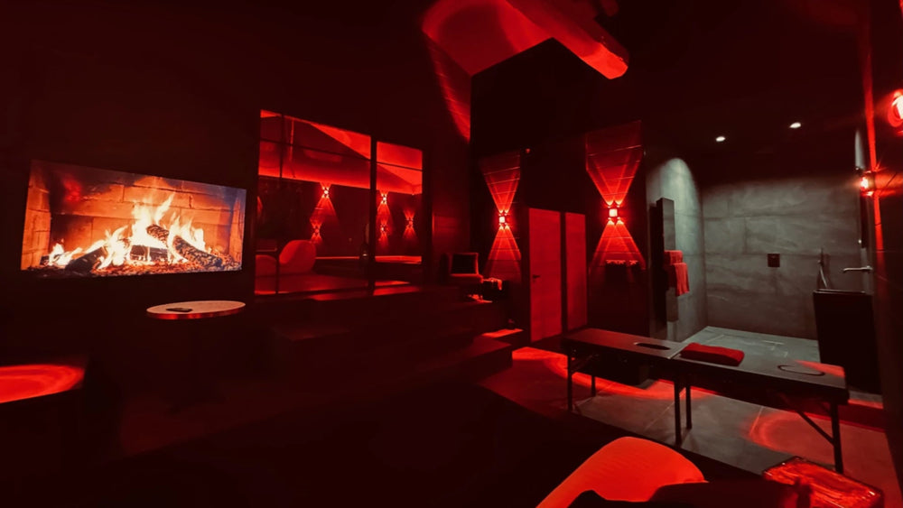 Red Room Spa - Montmerle sur saône - Love’nSpa - weekend en amoureux, love rooms avec spa ou jacuzzi privatif7 de Red Room Spa - Montmerle sur saône
