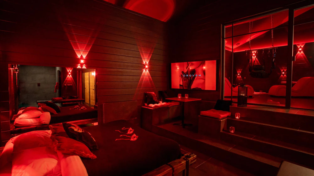 Red Room Spa - Montmerle sur saône - Love’nSpa - weekend en amoureux, love rooms avec spa ou jacuzzi privatif12 de Red Room Spa - Montmerle sur saône
