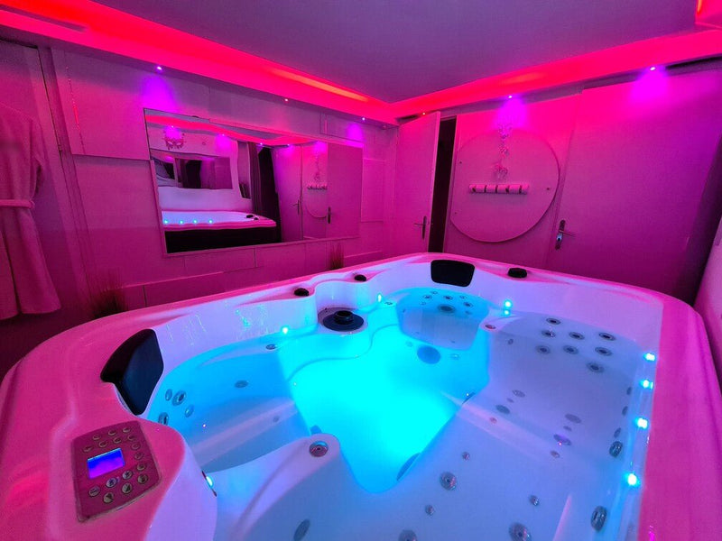 Rêves de spa - Suite DIAMANT - Love’nSpa - weekend en amoureux, love rooms avec spa ou jacuzzi privatif