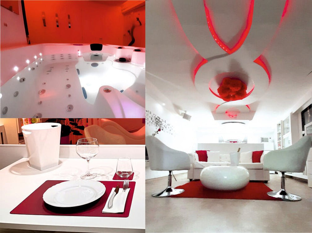 Rêves de spa - Suite DIAMANT - Love’nSpa - weekend en amoureux, love rooms avec spa ou jacuzzi privatif1 de Rêves de spa - Suite DIAMANT
