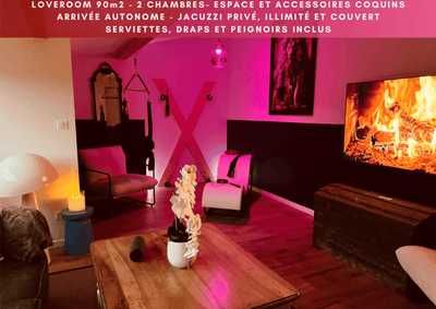 Secret Désir - Love’nSpa - weekend en amoureux, love rooms avec spa ou jacuzzi privatif