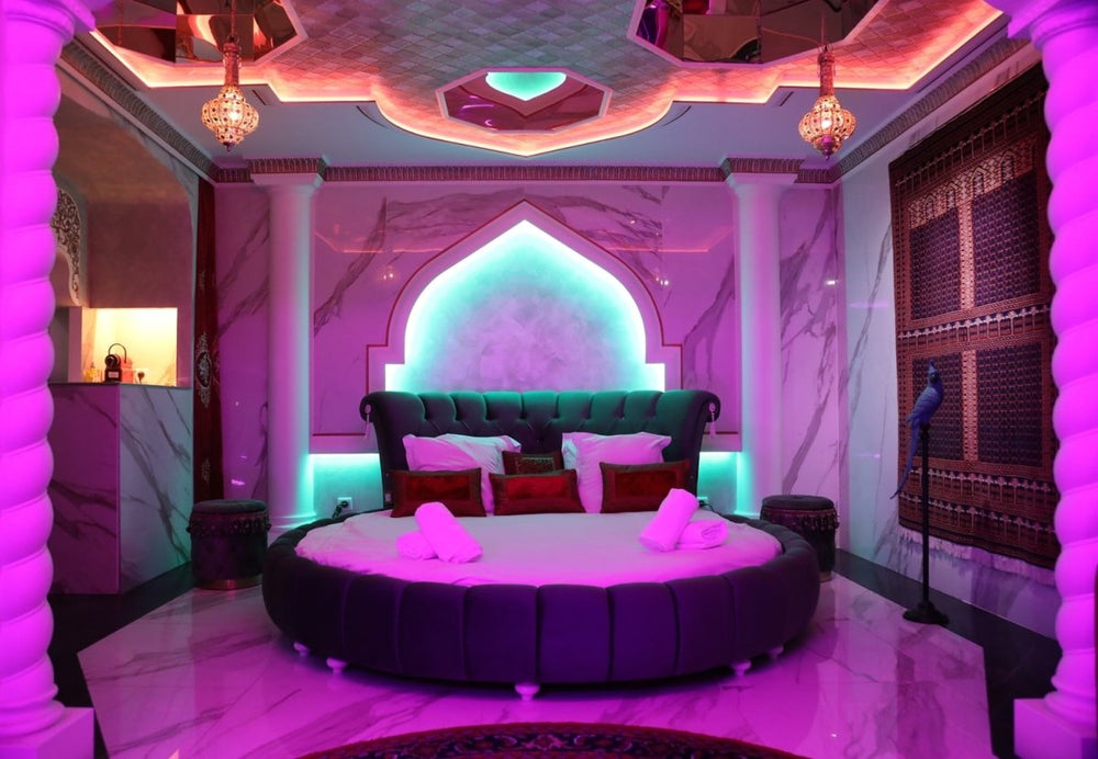 Sheherazade - Love’nSpa - weekend en amoureux, love rooms avec spa ou jacuzzi privatif12 de Sheherazade - Lyon Intramuros
