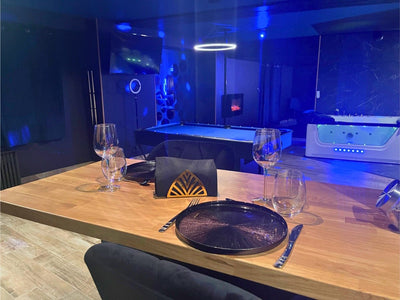 Suite Cléopâtre - Doux Bleu Jeux - Love’nSpa - weekend en amoureux, love rooms avec spa ou jacuzzi privatif