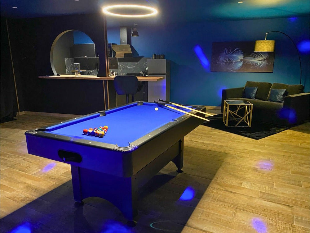 Suite Cléopâtre - Doux Bleu Jeux - Love’nSpa - weekend en amoureux, love rooms avec spa ou jacuzzi privatif6 de Suite Cléopâtre - Doux Bleu Jeux
