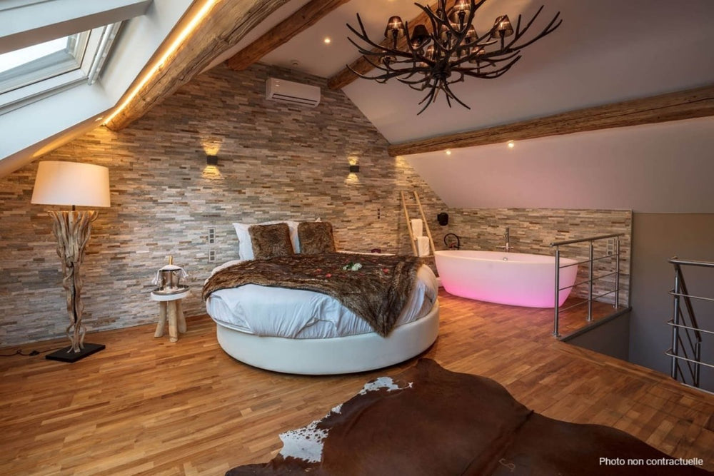 Suite Nid d'Amour by Le Clos des Thermes - Love’nSpa - weekend en amoureux, love rooms avec spa ou jacuzzi privatif3 de Suite Nid d'Amour by Le Clos des Thermes
