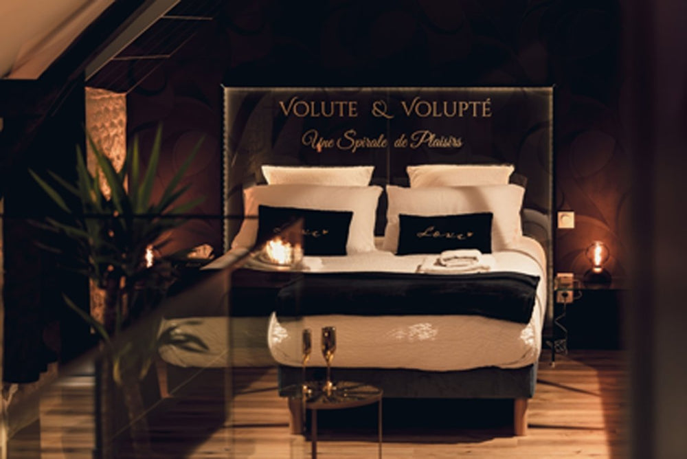 Volute & Volupté - Love’nSpa - weekend en amoureux, love rooms avec spa ou jacuzzi privatif2 de Volute & Volupté
