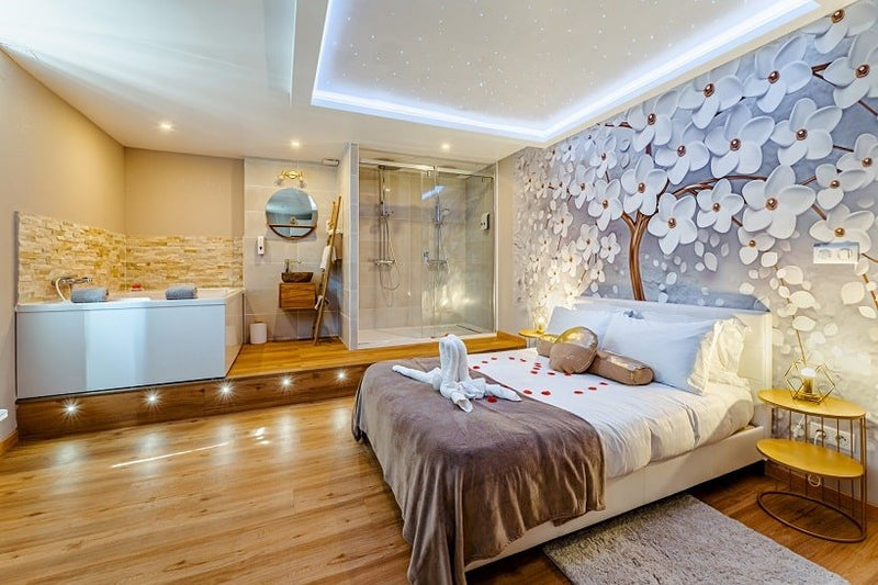 Au Temps des Cerises - Le Magnolia - Love’nSpa - weekend en amoureux, love rooms avec spa ou jacuzzi privatif