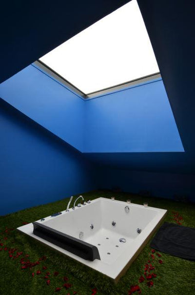 Chambre Azzuro - Love’nSpa - weekend en amoureux, love rooms avec spa ou jacuzzi privatif
