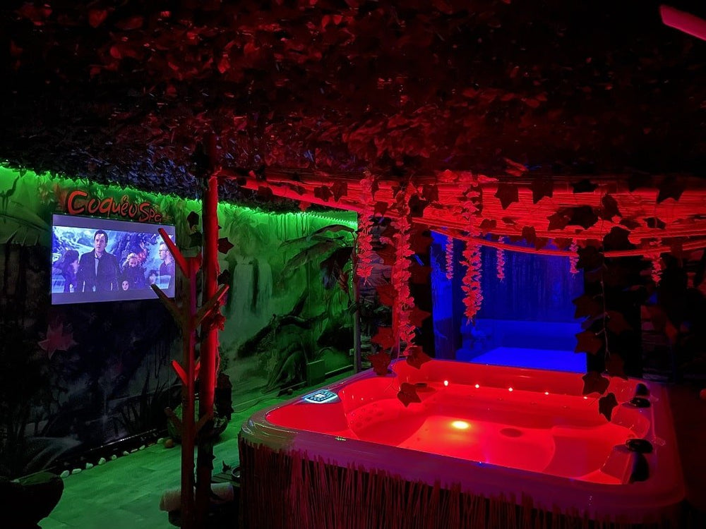 Coquéo Spa - Love’nSpa - weekend en amoureux, love rooms avec spa ou jacuzzi privatif1 de Suite Coquéo Spa & Sauna •Paris•Disneyland
