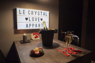 Crystal Love Appart - Love’nSpa - weekend en amoureux, love rooms avec spa ou jacuzzi privatif