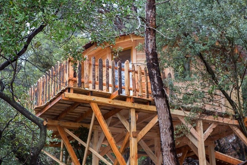 Domaine de la tuilière - Cabane Perchée Spa privatif - Love’nSpa - weekend en amoureux, love rooms avec spa ou jacuzzi privatif