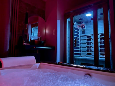 Kastell Ô fil de l’eau - Suite KalypsÔ - Love’nSpa - weekend en amoureux, love rooms avec spa ou jacuzzi privatif