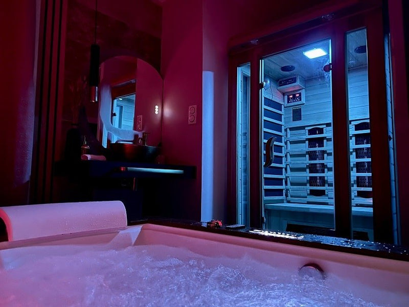Kastell Ô fil de l’eau - Suite KalypsÔ - Love’nSpa - weekend en amoureux, love rooms avec spa ou jacuzzi privatif