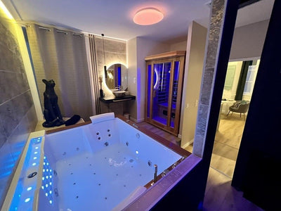 Kastell Ô fil de l’eau - Suite KalypsÔ - Love’nSpa - weekend en amoureux, love rooms avec spa ou jacuzzi privatif
