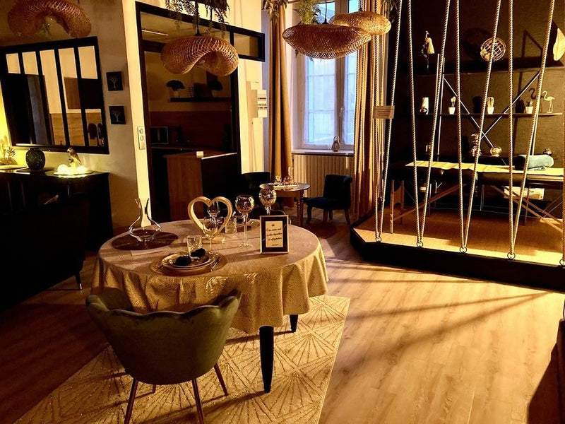 Kastell Ô fil de l’eau - Suite KassiÔpée - Love’nSpa - weekend en amoureux, love rooms avec spa ou jacuzzi privatif