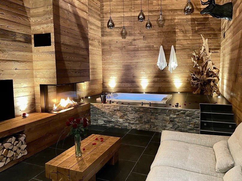 La Clé des Granges - Love’nSpa - weekend en amoureux, love rooms avec spa ou jacuzzi privatif1 de La Clé des Granges
