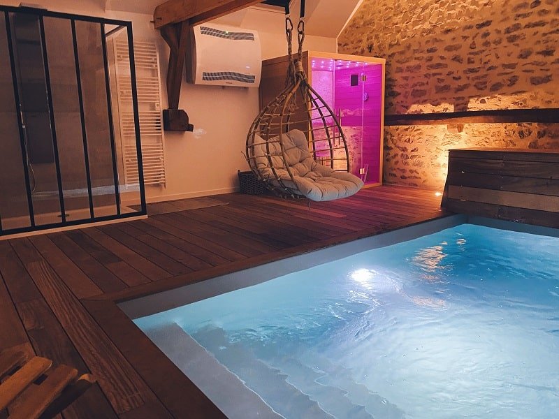 La Grange Epicurienne - Love’nSpa - weekend en amoureux, love rooms avec spa ou jacuzzi privatif2 de La Grange Epicurienne
